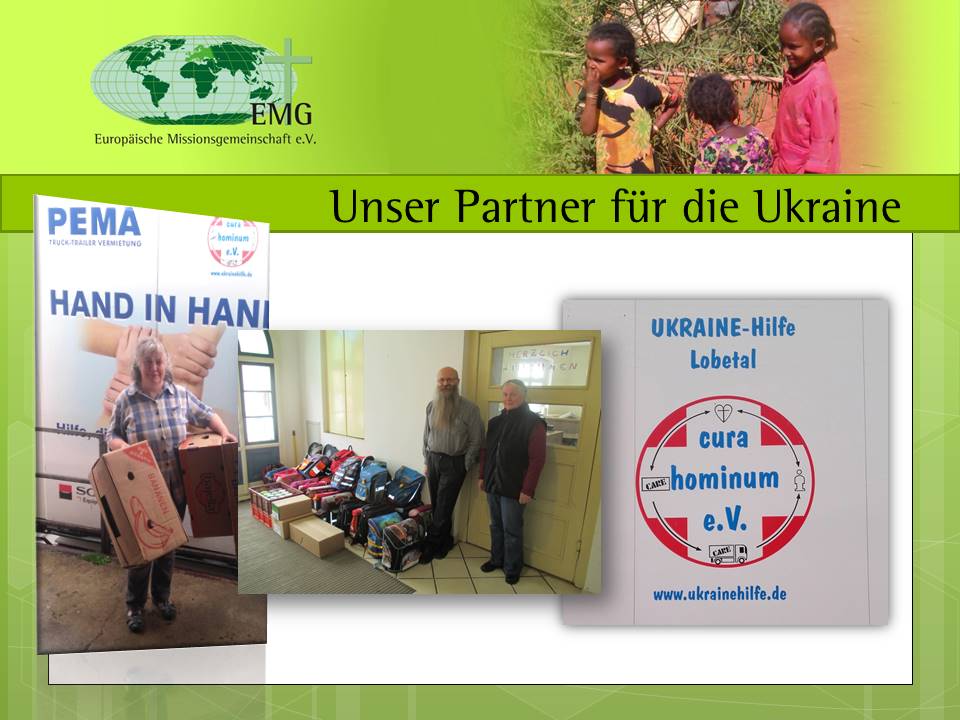 Unsere Partner für die Ukraine