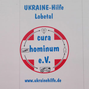 Ukraine-Hilfe-Humanitärer Hilfsgütertransport