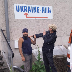 Ukraine-Hilfe, Hassan und Xaver