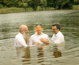 Frank Seidler und Arash bei der Taufe 4