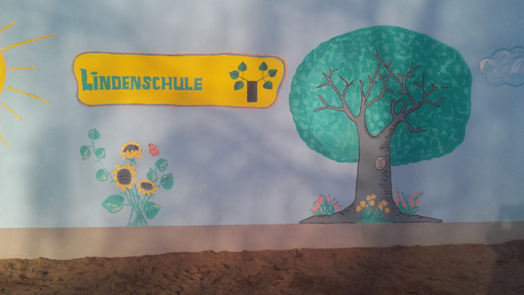 Wandbild der Lindenschule
