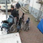einladen der Rollstühle