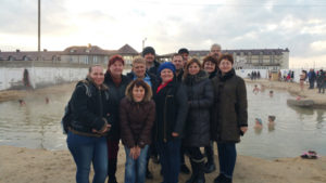 Gemeinsam an der heissen Quelle - Asowsches Meer