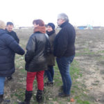 Gespräch auf dem Grundstück von Olga - Asowsches Meer