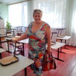 Schultische für Alexandrovka. real